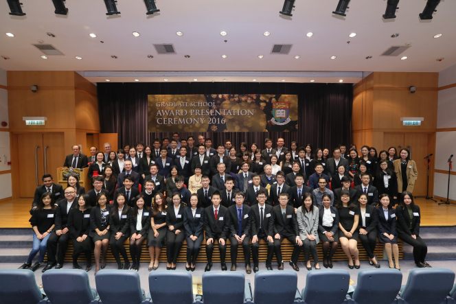 HKU Graduate School holds Award Presentation Ceremony for outstanding research postgraduate students